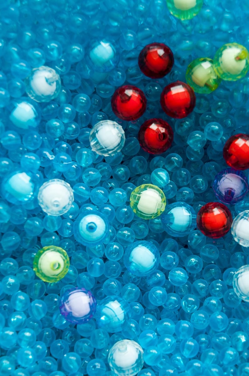 Recycled Paper Beads